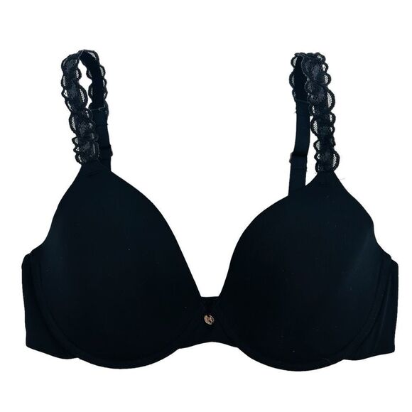 Natori black Pure Luxe Push-Up Underwire Bra size 32C - Picture 4 of 6